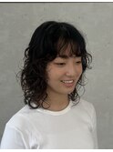 wolf perm