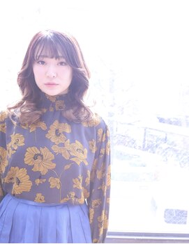 ヘア アンドメイク キヨシ(Hair and Make kiyoshi) kiyoshi/フェミニン　＊オレンジヨシンモリ＊