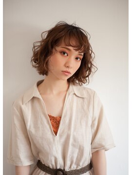 ヴェルム ヘア デザイン(Velum.HAIR DESIGN) ボブヘア　ウエーブ