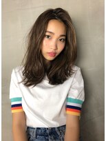 レーヴ リゾート 池袋(Reve resort) 毛先パーマ小顔デジタルパーマことりベージュ
