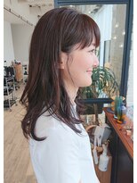 アーロン(aaron)&nbsp;お客様stlye☆レイヤーたっぷりセミロング