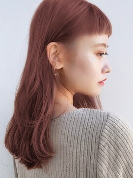 ガーデントウキョウ(GARDEN Tokyo) 【GARDEN 田中麻由】小顔セミウェットピンクブラウンインナー