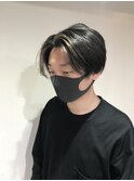 フェイスフレーミングカラー+ハンサムショート
