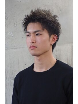 ココロコ(COCO LOCO) アップバングベリーショートカット＆ダブルカラー