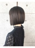 切りっぱなしボブ