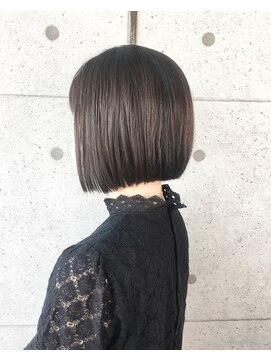 ニューヨークニューヨーク 松井山手店(NYNY) 切りっぱなしボブ