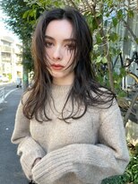 ソルトウォーター(SALT WATER)&nbsp;外国人風　グレージュカラー　ロング