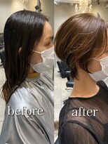 アフロート ギンザ(AFLOAT GINZA)&nbsp;【白川style】20代30代40代小顔カット大人かわいいくびれモテ髪