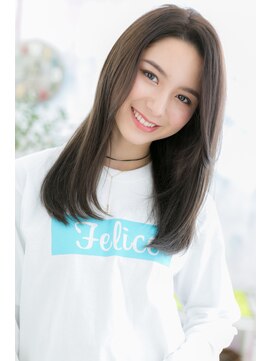 ミック ヘアアンドビューティー 大山店(miq Hair&Beauty) うる艶髪グレイアッシュアシンメトリー流れるレイヤーc1