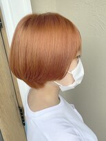 ヘアルーム フラット(HAIR ROOM flat)&nbsp;オレンジカラー