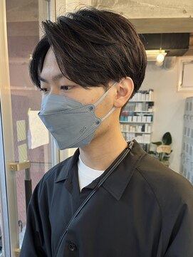 バイフィフス 原宿/表参道(by fifth) ◇センターパート ニュアンスパーマ 韓国ヘア