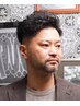 【白髪ぼかし】メンズカット/顔そり/眉カット付　￥8,030～長さで加算あり