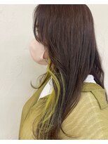 レジスタヘアーワークス (REGISTA hair works)&nbsp;イエローインナーカラー