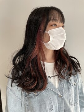 オレンジ 十三店(ORANGE) インナーピンクで柔らかくかわいく◎