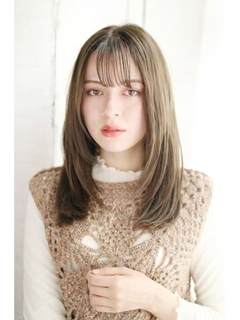 シュシュット(chouchoute) 美髪ヘルシースタイルショコラグレーアッシュふんわりカール/019