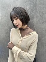 ロンド ストラーダ 心斎橋(Lond strada)&nbsp;シルキーベージュ×グレージュカラー【髪質改善/縮毛矯正】