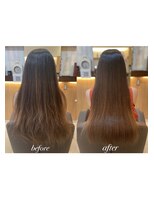 クラウンオーガニックヘアー(CROWN organic hair) 美髪特化髪質改善ストレートスタイル