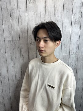 ビューティドレッセヤマノ 池袋パルコ(Beauty Dresse YAMANO) メンズツーブロックセンターパート