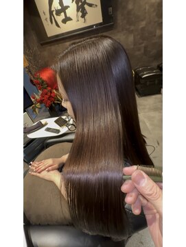 天翔 天翔/艶カラー/天翔髪質改善保湿トリートメント/超音波アイロン