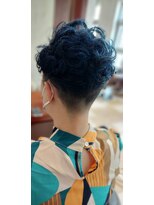 アース 菊名店(HAIR&MAKE EARTH) 刈り上げ女子のブルーカラー