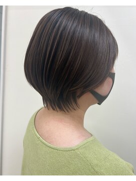 アールモンドヘア新世界 【北見】#ショートボブ#ショートヘア#ボブ