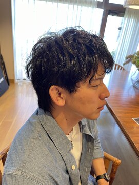 ユウヘアー 石川橋店(U Hair) パーマハイライト/メンズカット/メンズパーマ
