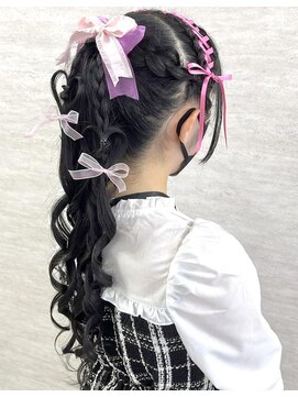 クラビス(CLAVIS) レースアップポニーテール