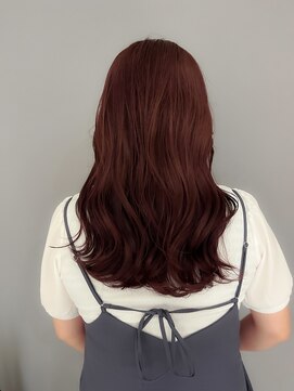 グロウバイニューヨークニューヨーク(Grow by NYNY) 【坂本】カシスブラウン×イルミナカラー×セミロング