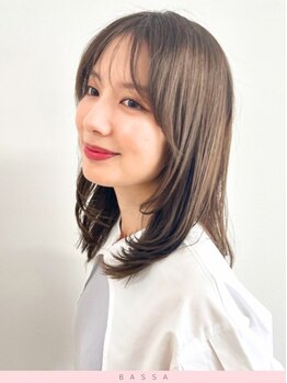 バサ 国分寺店(BASSA)の写真/毛先までまとまりやすい髪に♪髪質を活かしたカットで、伸ばし中でも綺麗なスタイルを実現します♪