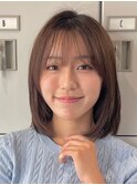 30代40代大人女性/前髪ありショートボブ/ショートヘア/髪質改善