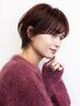 《抜け感のある》透明感カラー＋似合わせカット 高濃度炭酸泉 ￥12350/辻堂