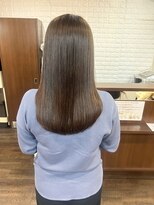 テュセ ヘアー 京都(Tu sais hair kyoto)&nbsp;縮毛矯正/うる艶カラー/セミロング