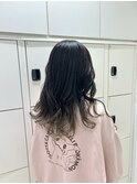 黒髪グラデーションカラー