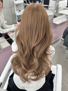 エヌアイ オモテサンドウ(ni omotesando) ミルクティーベージュ/柔らかブラウンカラー