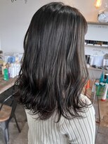 ミルシンク(1005mille cinq) アッシュグレー/透明感カラー/ミディアムヘア