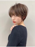 カット前髪カットショート/池袋