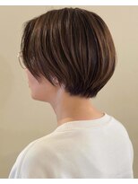 キミドリ(KIMIDORI) メガネ女子のひし形ショート【恵比寿KIMIDORI】