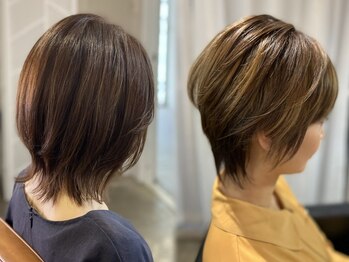 ツムグ 代官山店(TUMUGU)の写真/【HPBeauty AWARD BESTSALON 2023~2025 3年連続GOLD Prize】細部までこだわったカットで美シルエットに♪