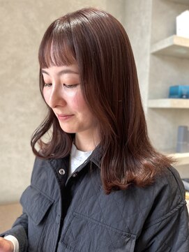 シベルバレー 横浜(sibell) ＊レイヤーカット顔周りレイヤーウルフハッシュカットオン眉ロブ