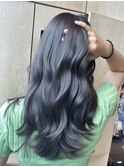 ヘーゼルグレージュ　ブリーチなし　レイヤーカット　海外風