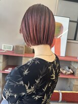フェンヘアーアイス 中目黒(Fen.hair ici)&nbsp;20代30代ダブルカラーブリーチ立体感グラデーション透明感ピンク