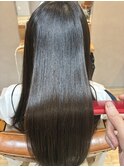 髪質改善縮毛矯正/トリートメント/前髪カット/リタッチ　2