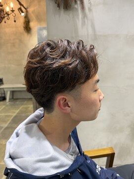 メンズデザイン シャビ(Men's design Shabbi) 毛流れフェザー