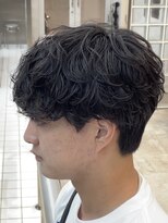 フィフスパーク(fifth PARK) 渋谷シャドウパーマメンズパーマメンズカット無造作マッシュ