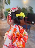 七五三のヘアセット＆着付け