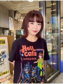 ほんの少しの姫カット
