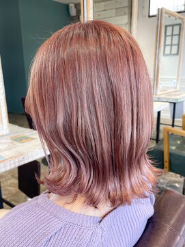 マンプス ピンクベージュ