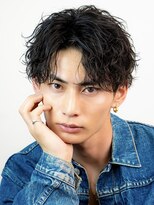 オーシャントーキョーオーバー 渋谷(OCEAN TOKYO OVER) 波巻きツイストスパイラルセンターパートサーフカール刈り上げ