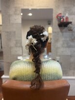 サボ(SABO.)&nbsp;ヘアセット×編み下ろし