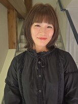 インク(ink”) くびれレイヤーボブ@20代30代40代50代